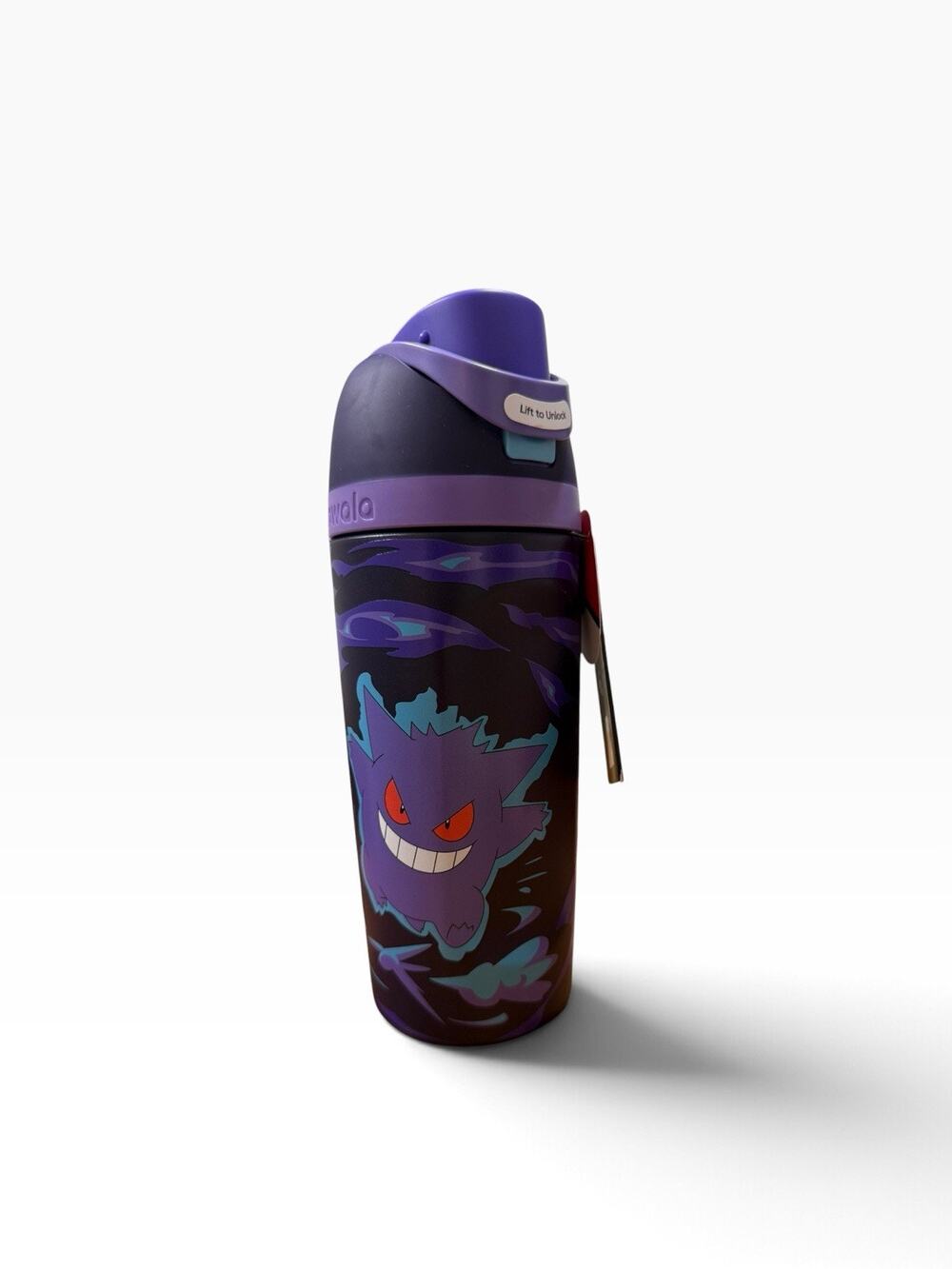 Pokemon x Owala FreeSip Gengar In The Shadows Water Bottle 16 Oz IN HAND 👻